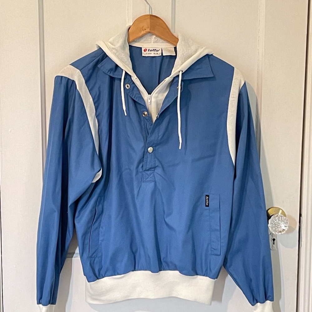 Vintage Lotto Brand Hoodie Size Medium